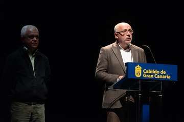 Paco Ibañez llena el Teatro Cuyás (Foto TA)